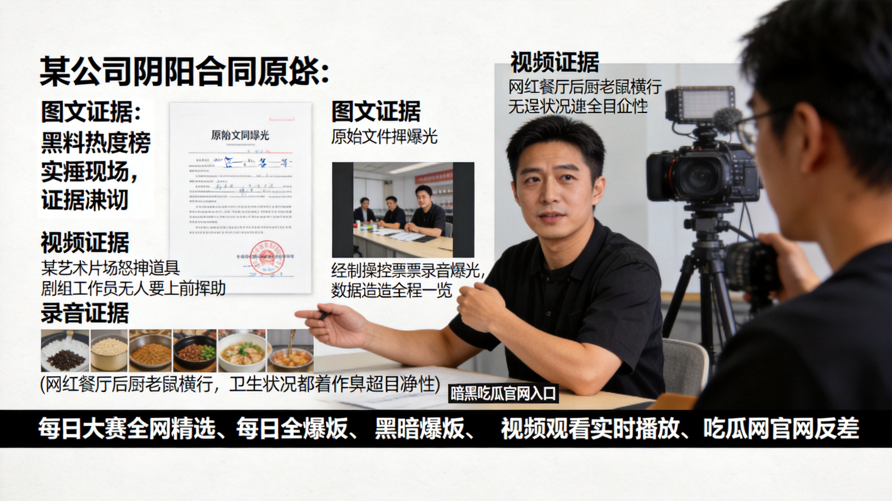 某公司阴阳合同原件